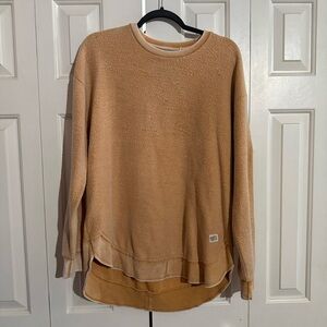 Stylish Mustard Yellow Crewneck Sweater